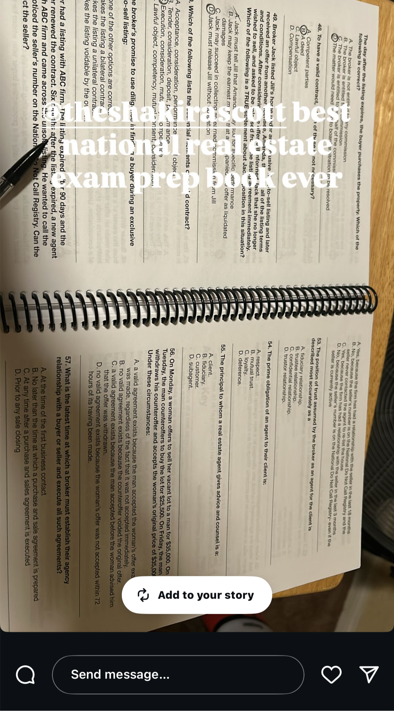 REAL ESTATE EXAM CHEAT SHEET📚 BUY NOW AND PAY LATER WITH SHOP PAY!
