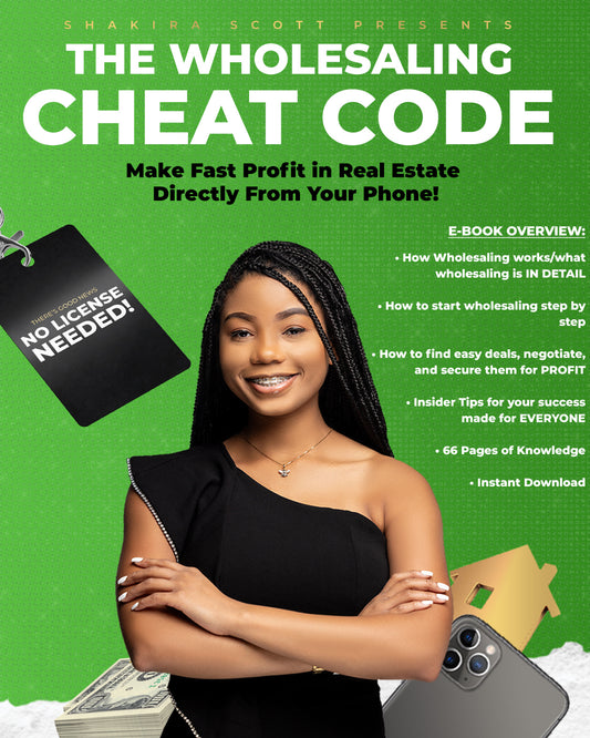 THE WHOLESALING CHEAT CODE (INSTANT DOWNLOAD)