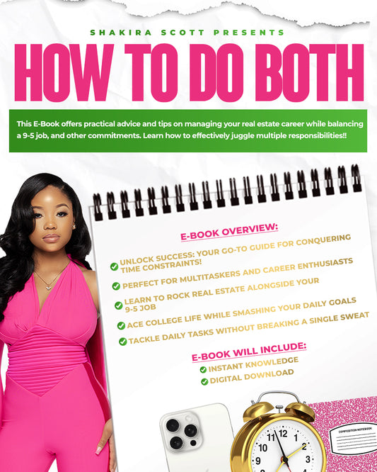HOW TO DO BOTH- How To Manage Being a Realtor While Working Your 9-5 & Other Studies
