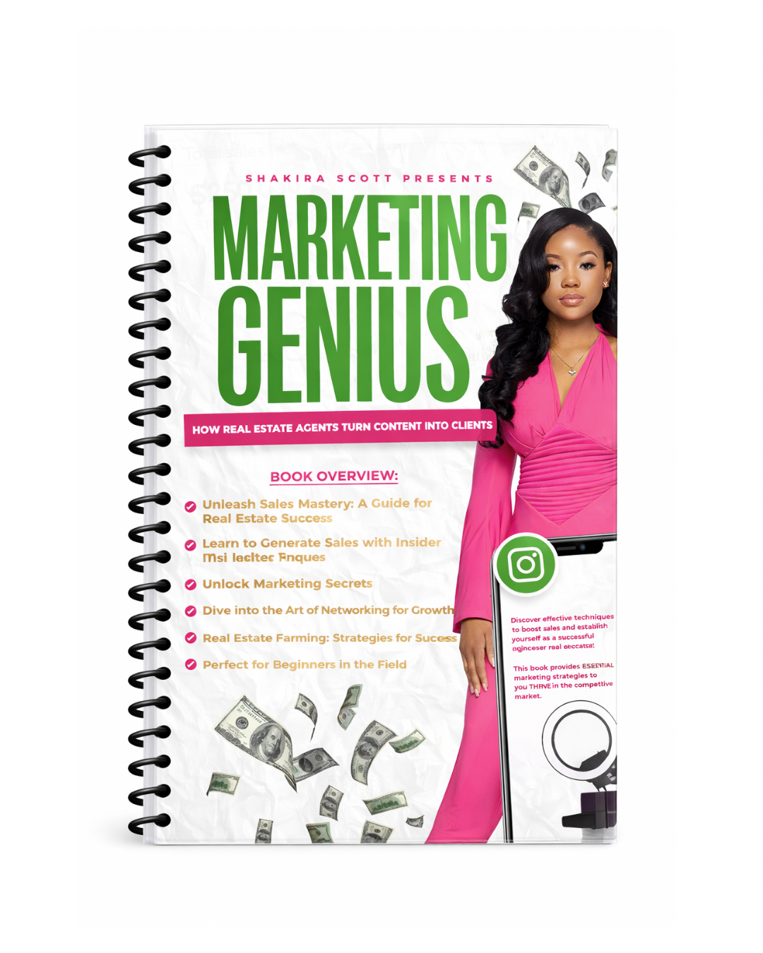 Marketing Genius: The Real Estate Agent’s Blueprint to Turn Content Into Clients (Hard Copy + Instant Access)