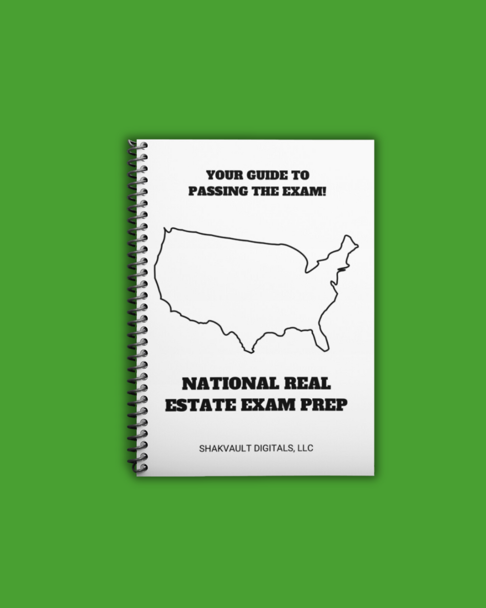 REAL ESTATE EXAM CHEAT SHEET PHYSICAL COPY SHAKVAULT DIGITALS