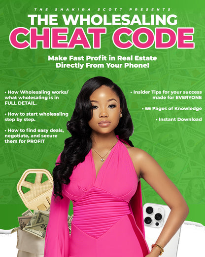 THE WHOLESALING CHEAT CODE (INSTANT DOWNLOAD)